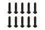 Team Associated 2.6x10mm Coarse Thread Button Head Screws 10Pcs 41088
