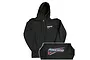 Team Associated Black Tri Zip-Up Hoodie - Small SP127S