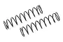 Element RC Enduro IFS Black Shock Springs 63mm 2Pcs 42230