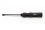 Factory Team 5mm hex driver with a black handle and black shaft against a white background.