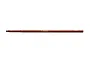 A bronze-colored 1.5mm hex replacement tool tip for RC hobby screwdrivers, shown horizontally against a white background.