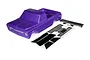 Traxxas 1/10 Chevrolet C10 Purple Painted Body Shell w/ Rear Wing & Decals 9411P