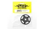 Yeah Racing 83T 0.6Mod steel spur gear for Tamiya CC02 in original yellow and white retail packaging.