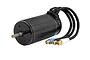 Traxxas Velineon 2000kV brushless motor with black finned casing and three wires with gold bullet connectors.