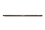 A 2.5mm replacement ball tip hex driver shaft made of dark brown metal, shown horizontally against a white background.