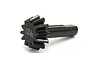 A black Kyosho 12T bevel gear with 12/42 etched on the face, shown against a white background.