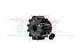 GPM Racing 12T 1.5Mod pinion gear for Traxxas X-Maxx, featuring a black steel finish with laser-etched markings and an included grub screw.