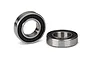 Two Traxxas rubber shielded ball bearings shown against a white background.