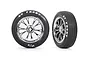 Traxxas 2.2" Mickey Thompson ET Front Tyres on Weld Chrome Rims - Glued Wheels 2Pcs 9474R