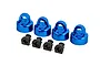 Traxxas Blue Aluminium GT-Maxx Shock Caps 4Pcs w/ Spacers 9664X