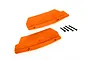 Traxxas Orange Rear Mud Guards 2Pcs 9519T