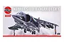 Airfix 1/24 scale Hawker Siddeley Harrier GR.1 plastic model kit box art showing a detailed illustration of the aircraft in flight.