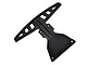 A black RPM wide front bumper for Losi Mini-T and Mini-B 2.0 RC cars, shown against a plain white background.