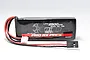 Team Orion Racing 7.6V 2500mAh LiPo receiver battery pack with black casing and red and black wiring connectors.