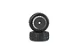 ARRMA dBoots "Katar" T Belted 6S Tyres on Black Rims 2Pcs ARA550097
