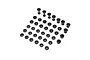 Losi Body Button Spacer Kit 10Pcs LOS240024