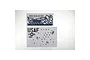 Two sheets of E-Flite decal stickers featuring USAF Thunderbirds markings, including stars, numbers, and lettering on a white background.