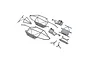 Axial Grey Complete Roll Cage Set AXI211003