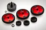 Rovan Baja Metal 24T/54T, 22T/50T, 20T/52T High Speed Gear Kit w/ One Hex Clutch Cup 855262