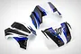 Rovan 1/5 5IVE-T Completed Painted Blue Body Shell & Roll Cage Kit 8710423