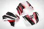 Rovan 1/5 5IVE-T Completed Painted Red Body Shell & Roll Cage Kit 8710422