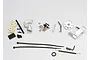 Traxxas Big Block Conversion Kit 5360X including aluminum engine mount, exhaust header, gears, and various hardware components.