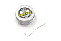 A small round metal tin of Yeah Racing Anti-Wear Bearing Grease with a white plastic spatula on a white background.