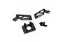 Yeah Racing Black Aluminium Wing Mount Set KYOP-018BK