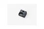 A small black plastic EasyLap transponder case on a white background.