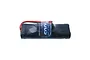 Gens Ace 8.4V 5000mAh NiMH hump battery pack wrapped in black shrink film with a Deans connector.