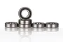 RGT 7x14x4mm Rubber Shielded Ball Bearings 6Pcs R86523