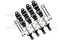GPM Black Aluminium Front & Rear Adjustable Shocks Set MAK115135FR-BK-S