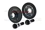 GPM Chrome Steel Front & Rear Spiral Bevel Gear Set STXM1200FR-BK