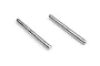 BlackZon 3x32mm Silver Aluminium Steering Posts 2Pcs 540139