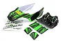 BlackZon 1/12 DB Black/Green Painted Body Shell 540179