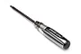HPI Racing 5.0mm Pro Series hex driver tool with a black metal handle and silver grip detailing on a white background.