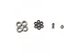 Yeah Racing Kyosho AWD Mini-Z Steel Bearing Set YBS-0026