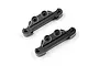 Yeah Racing Black Aluminium Front & Rear Suspension Mounts 2Pcs KYMB-009BK