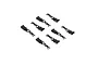 Axial Black 6mm Body Pins w/ Tabs 8Pcs AXI250010