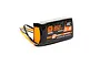 Spektrum G2 11.1v 850mAh 30C Smart LiPo battery pack with black soft case and orange end caps.