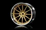 MST 1.9" 21 Off-Set Changeable Silver/Gold Rims 4Pcs 832105GD