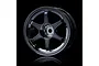MST 1.9" (+5mm Off-Set) Type-C Silver Black Rims 4Pcs 102031SBK