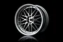 MST 1.9" LM Off-Set Changeable Flat Silver/Silver Rims 4Pcs 832102S