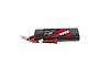Gens Ace 7.4V 4000mAh 60C hard case LiPo battery with Deans connector and balance plug against a white background.