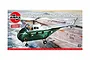 Airfix 1/72 scale Westland Whirlwind Helicopter HAS.22 plastic model kit box art featuring a green and silver helicopter over a naval ship.
