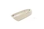 A translucent, tinted plastic canopy hatch for an E-Flite Night Radian RC plane, shown against a white background.