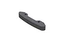 A grey foam front bumper for an ARRMA RC vehicle, featuring two mounting holes and a contoured shape.