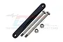 GPM Black Aluminium Front Suspension Arm Pin Brace w/ Pins SLA2W008-BK