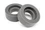 Two grey foam tyre inserts for RC short course trucks, shown against a white background.