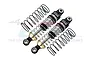GPM Silver Aluminium 52mm Adjustable Front/Rear Shocks 2Pcs TRX4M052F/R-S-S